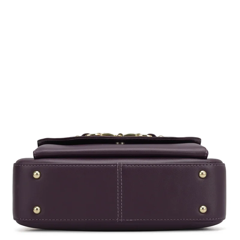 Da Milano Grapevine Small Plain Leather Sling - Grapevine for Women | Best Price UAE